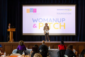 womanup and pitch event photo